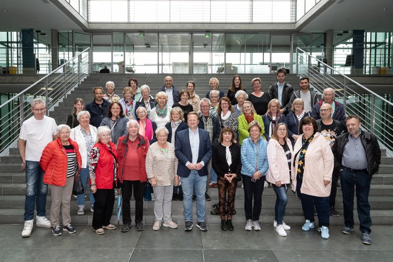 BPA-Besuchergruppe im Deutschen Bundestag.
